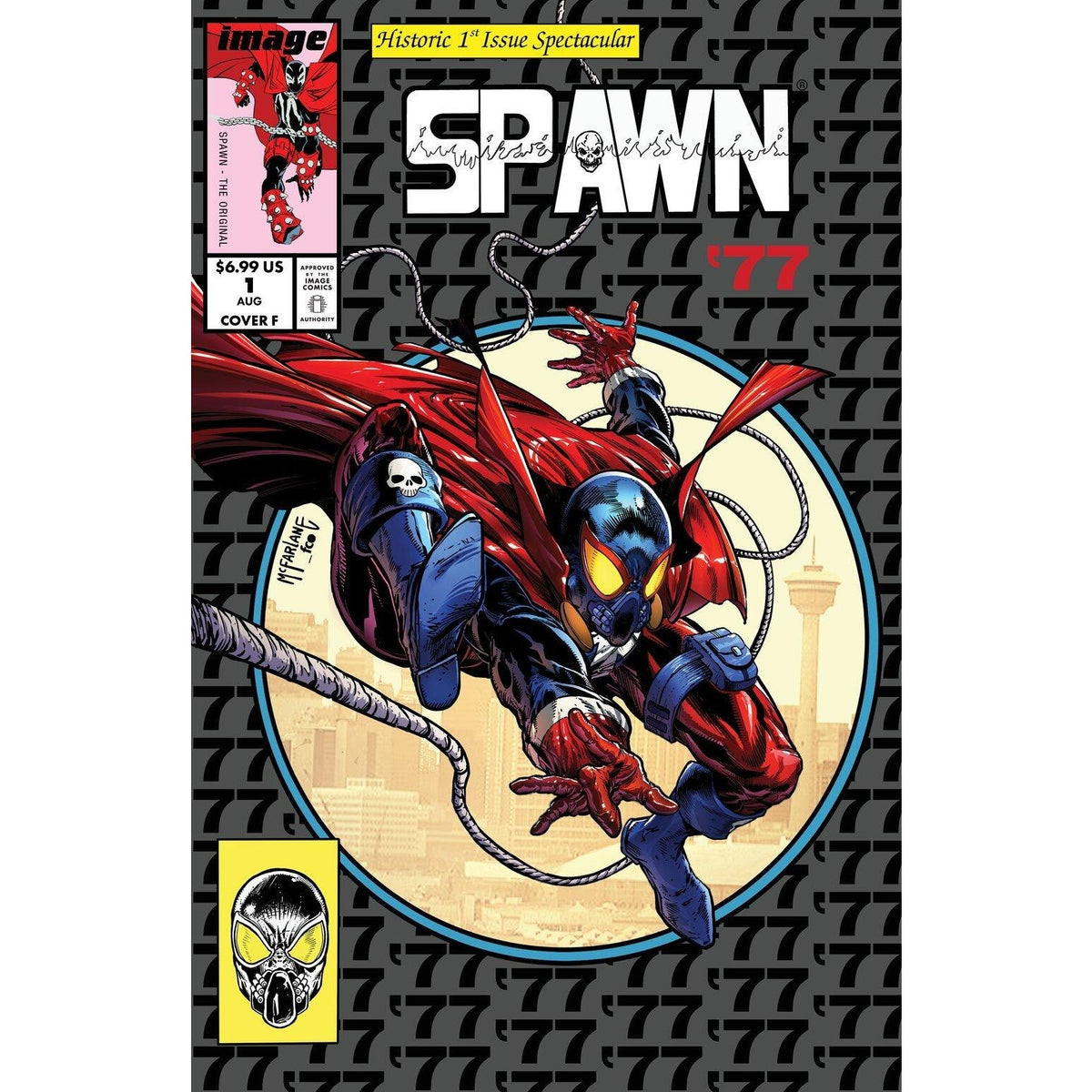 Spawn 77 #1 - Todd McFarlane - Retro Logo (1:25)
