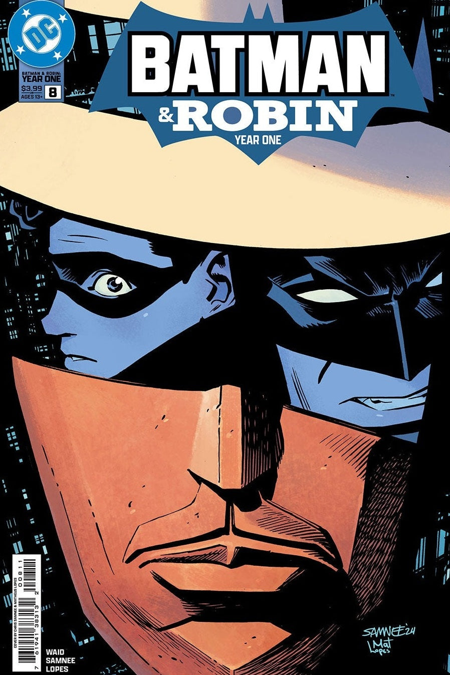 Batman and Robin: Year One #8 Chris Samnee