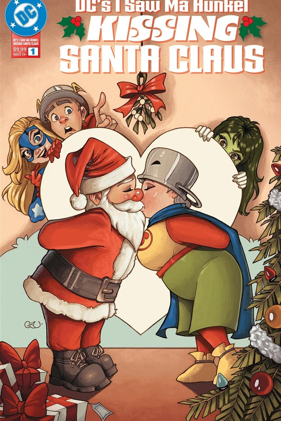 DC's I Saw Ma Hunkel Kissing Santa Claus #1 Chrissie Zullo