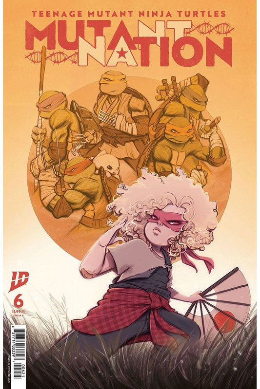 Teenage Mutant Ninja Turtles: Mutant Nation #6 Vitor Cafaggi - Cover B