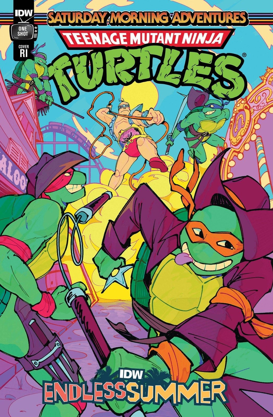 IDW Endless Summer Teenage Mutant Ninja Turtles: Saturday Morning Adventures #1 - Roxy Flores,(1:25)