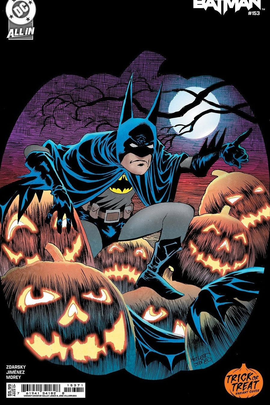 Batman #153 Kelley Jones - Trick or Treat