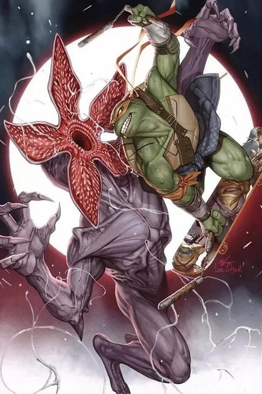Teenage Mutant Ninja Turtles x Stranger Things #4 InHyuk Lee - Virgin