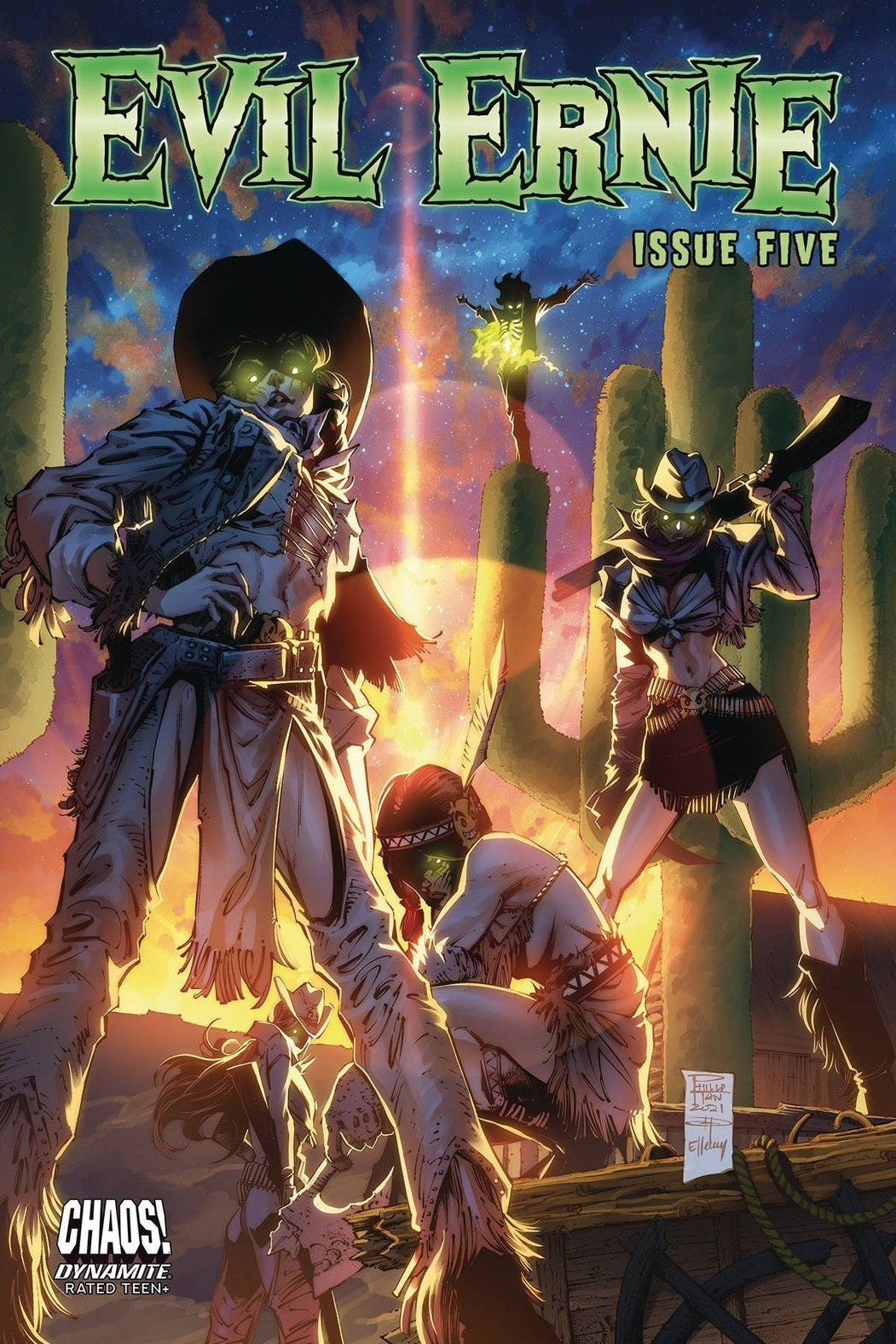 Evil Ernie #5 Philip Tan - Cover B