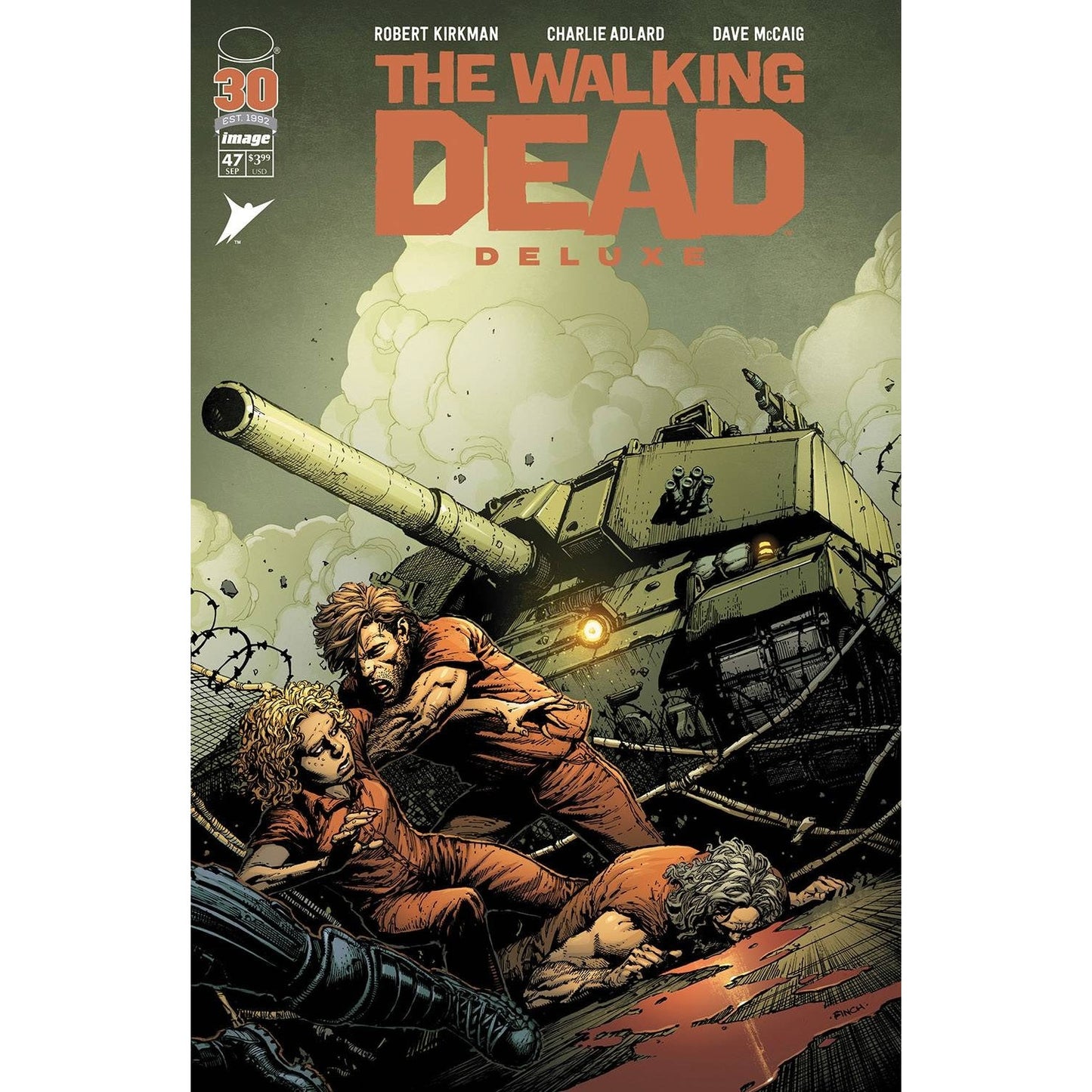 Walking Dead Deluxe, The #47 Finch & McCaig