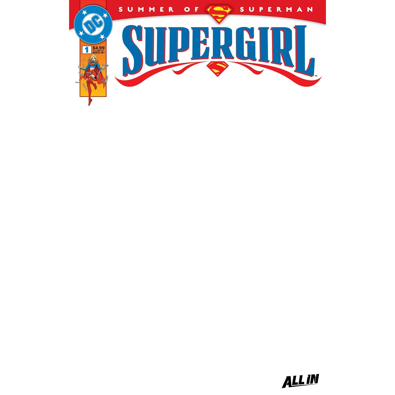 Supergirl #1 Blank