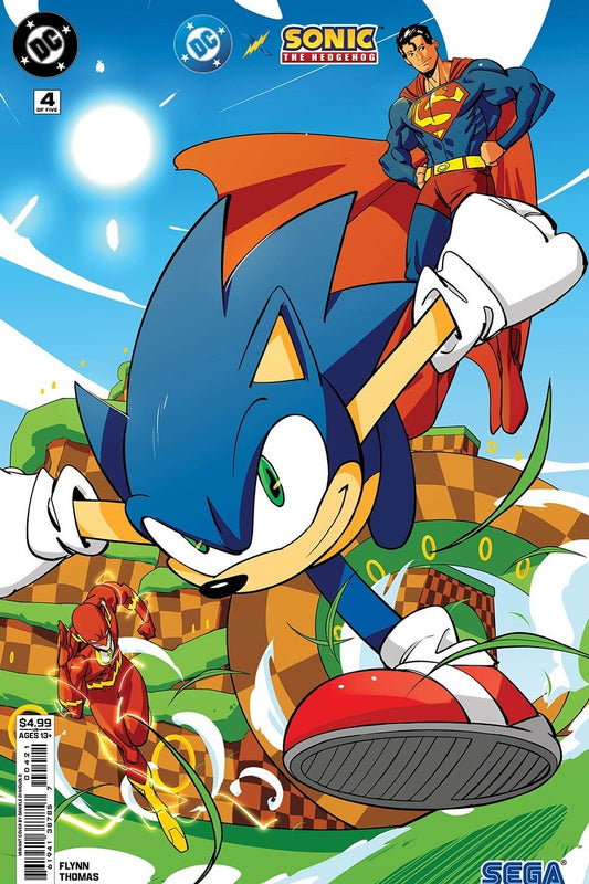 DC x Sonic The Hedgehog #4 Daniele Di Nicuolo