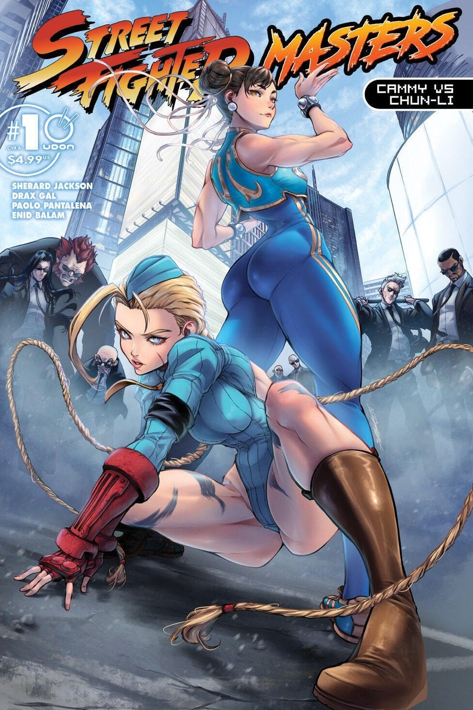Street Fighter Masters: Cammy vs. Chun-Li #1 - Drax Gal Pre-Sale (9/30/26)