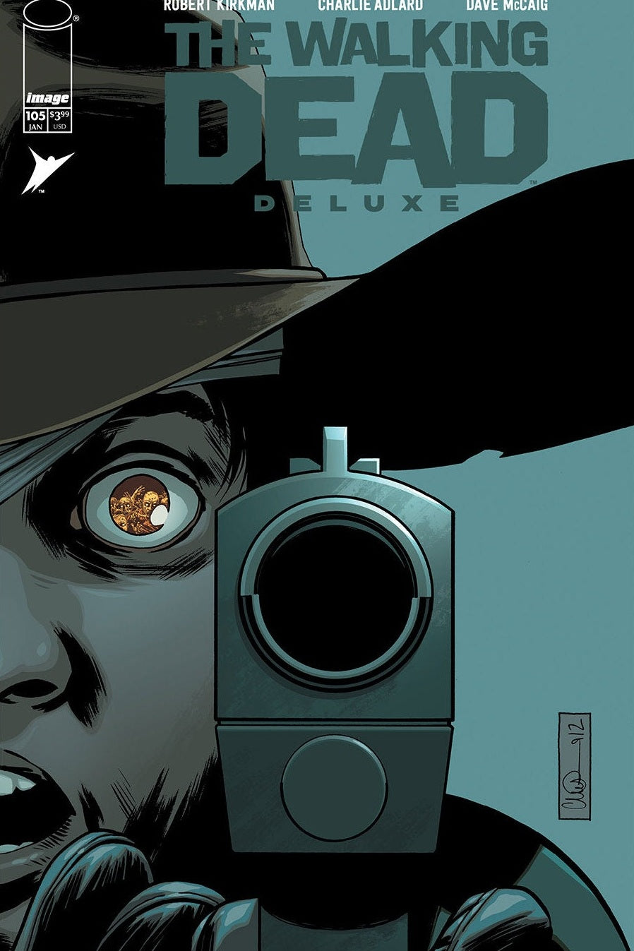 The Walking Dead Deluxe #105 Charlie Adlard & Dave McCaig