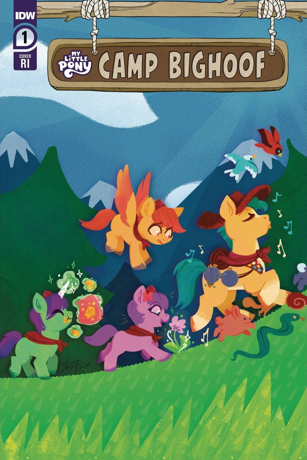 My Little Pony: Camp Bighoof #1 Nicole Goux - Cover RI (1:10)