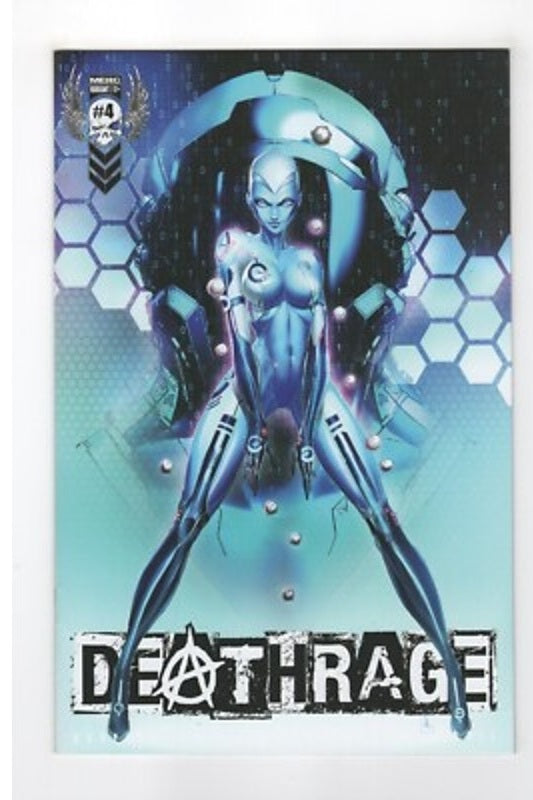 Deathrage (Merc) #4 Jamie Tyndall Trade Dress Pixel Kickstarter Variant