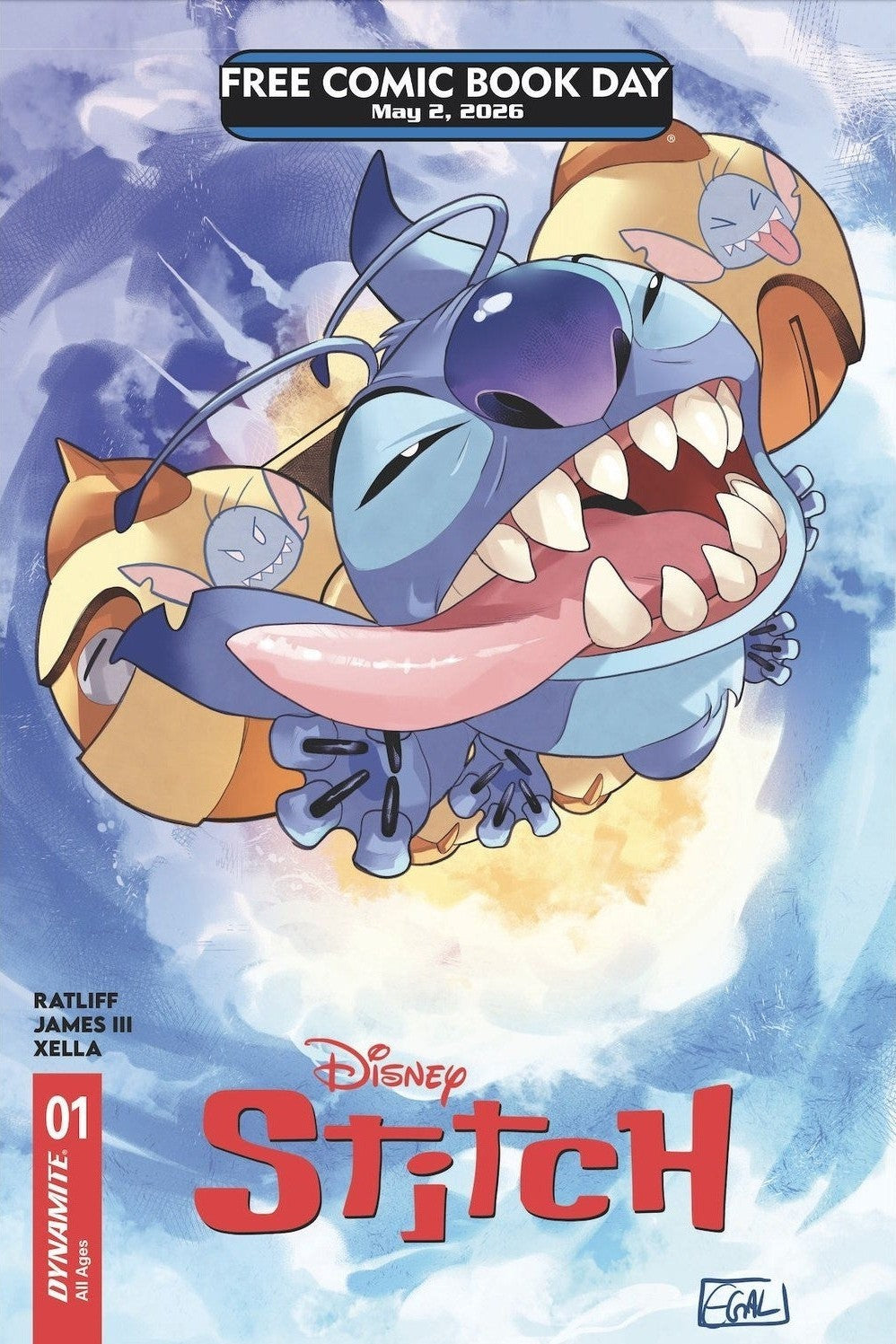 Free Comic Book Day 2026: Stitch #1 Edwin Galmon