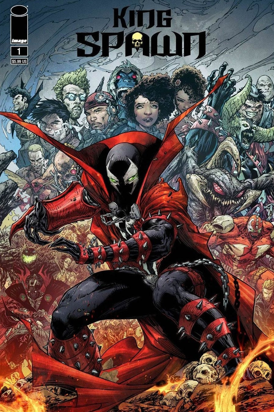 King Spawn #1 Brett Booth
