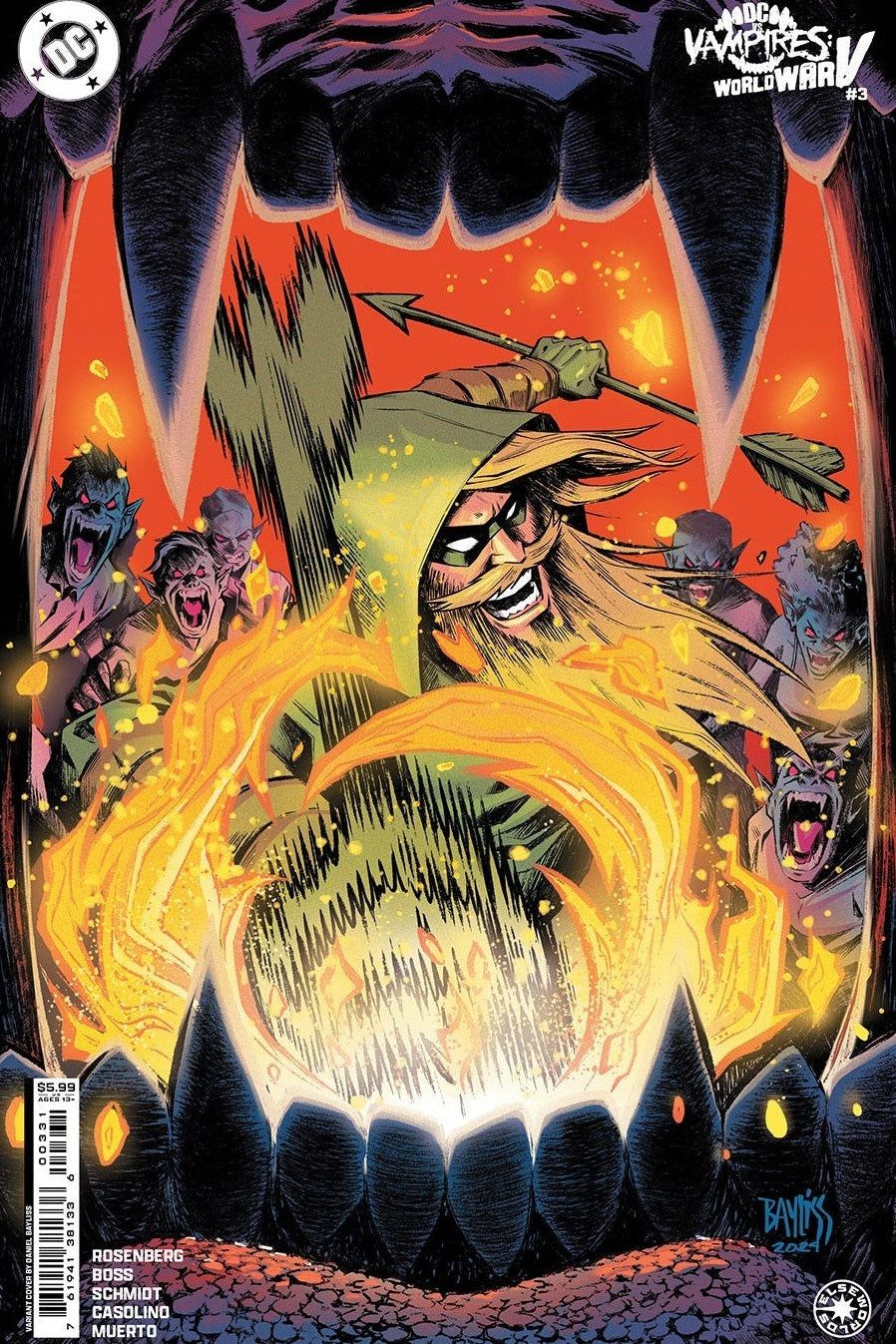 DC vs Vampires: World War V #3 Daniel Bayliss
