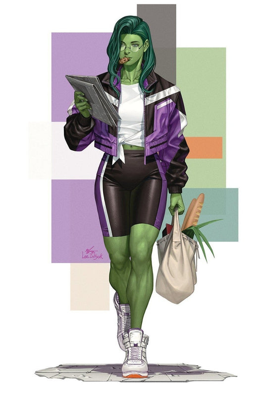Planet She-Hulk Issue #1 - Inhyuk Lee - Street-Verse Virgin (1:50) PRE-SALE 11/5