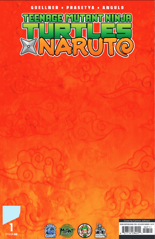 TMNT X Naruto #1 - Camron Johnson Exclusive Cover B - VIRGIN