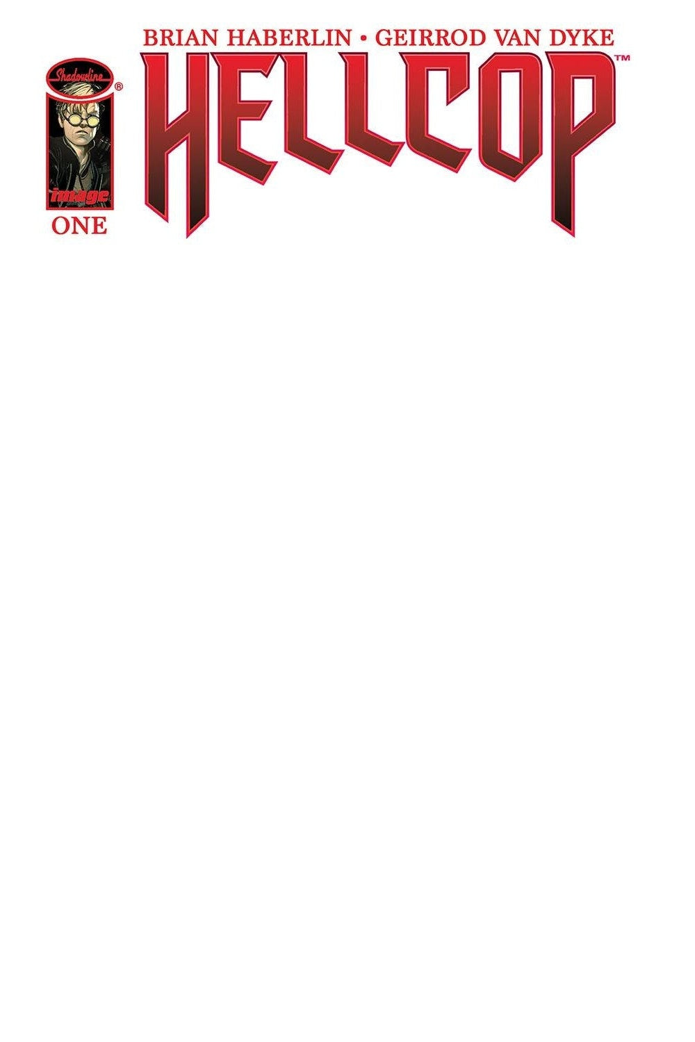 Hellcop #1 Blank