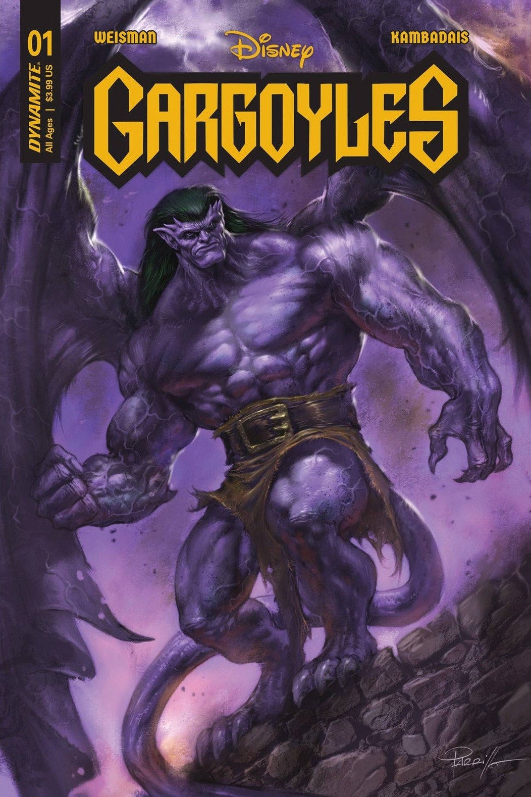 Gargoyles #1 Lucio Parrillo