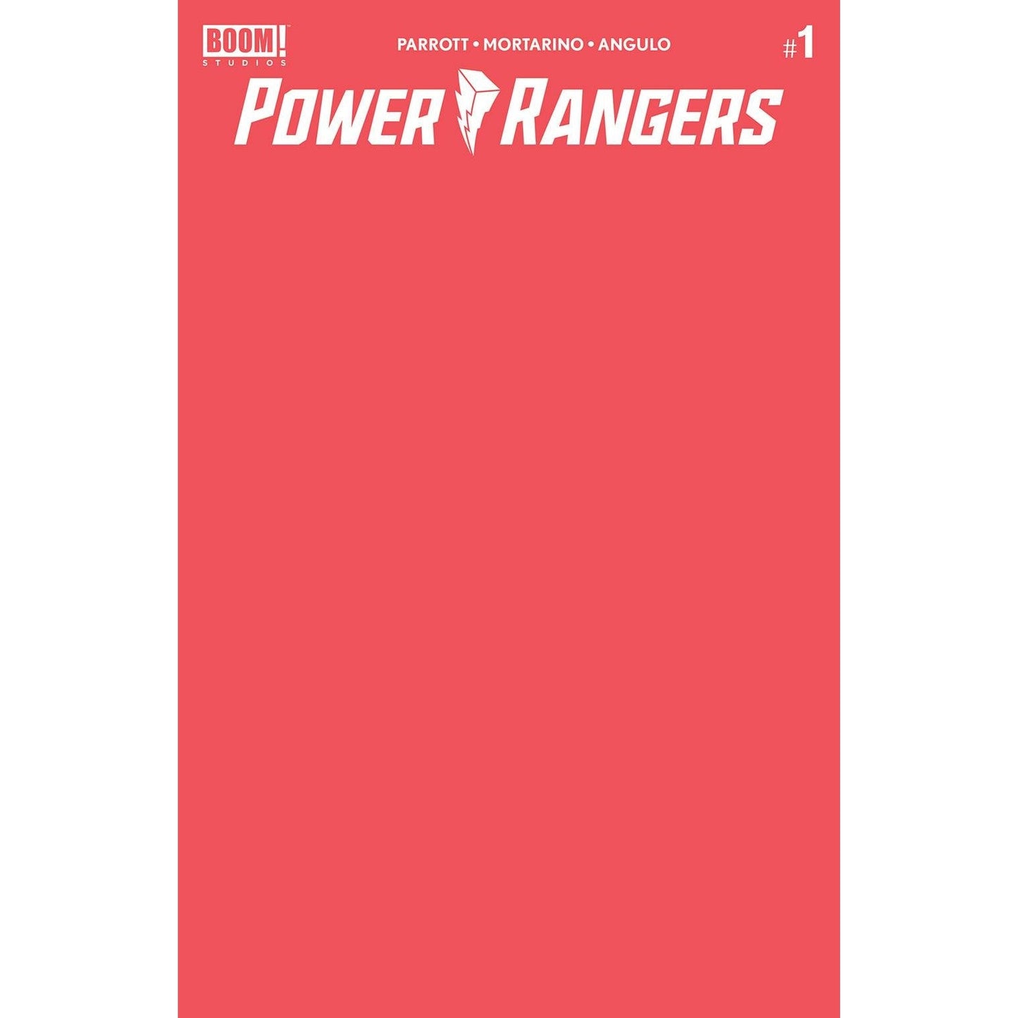 Power Rangers #1 Blank