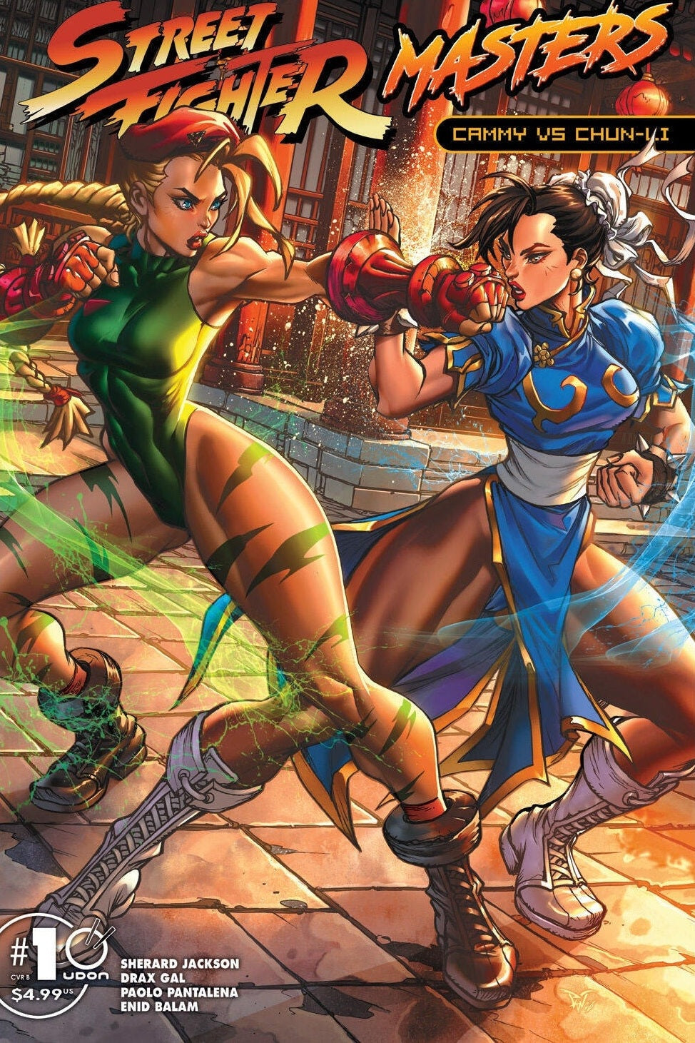 Street Fighter Masters: Cammy vs. Chun-Li #1 Paolo Pantalena Pre-Sale (9/30/26)