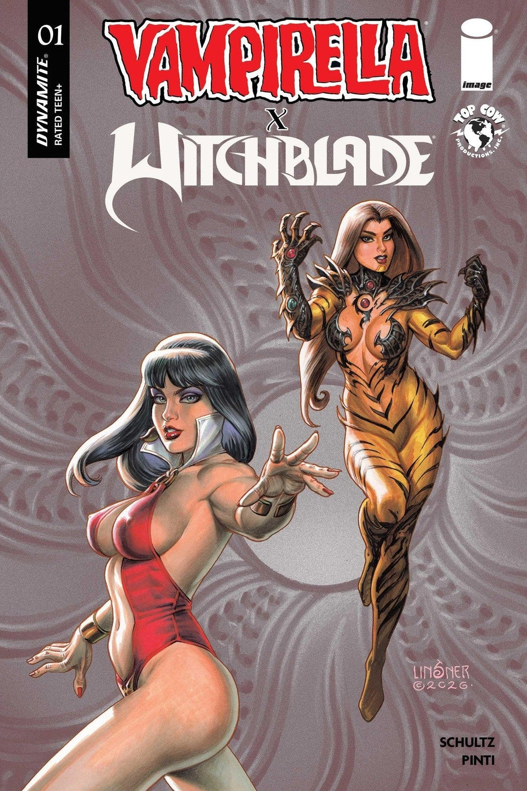 Vampirella x Witchblade Special #1 - Joseph Michael Linsner Pre-Sale (9/30/26)
