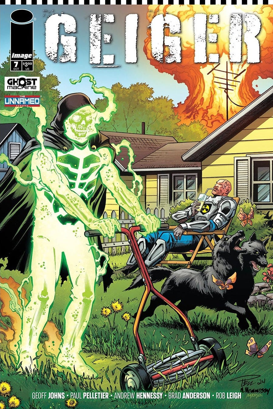 Geiger #7 Paul Pelletier & Drew Hennessy