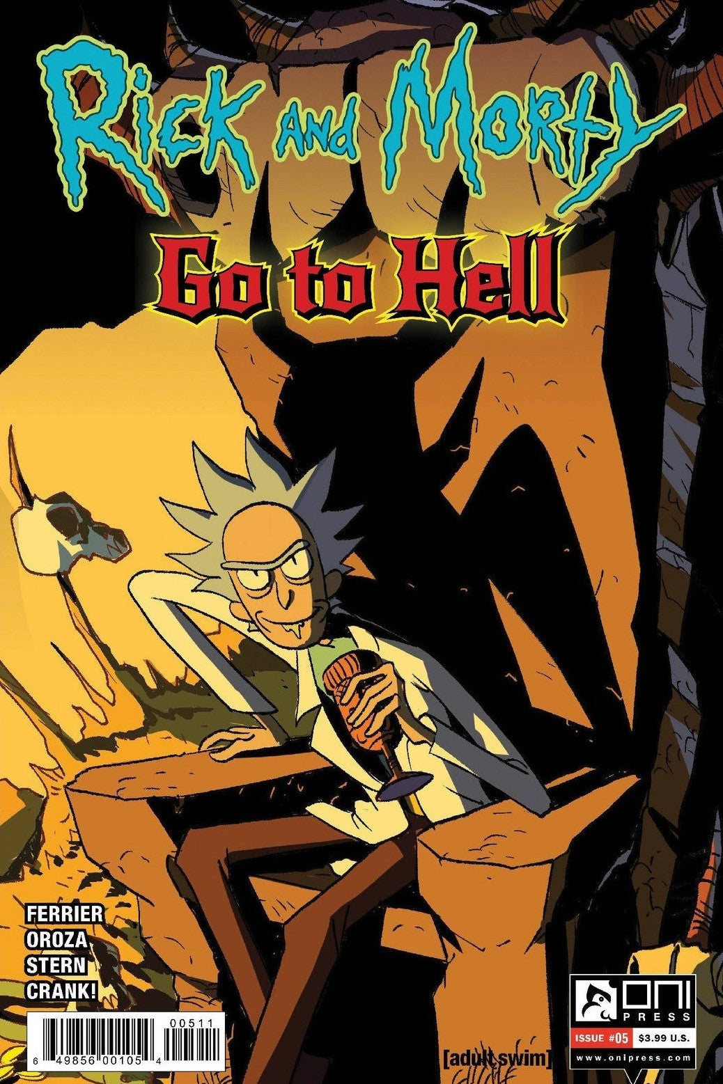 Rick And Morty: Go To Hell #5 Constanza Oroza