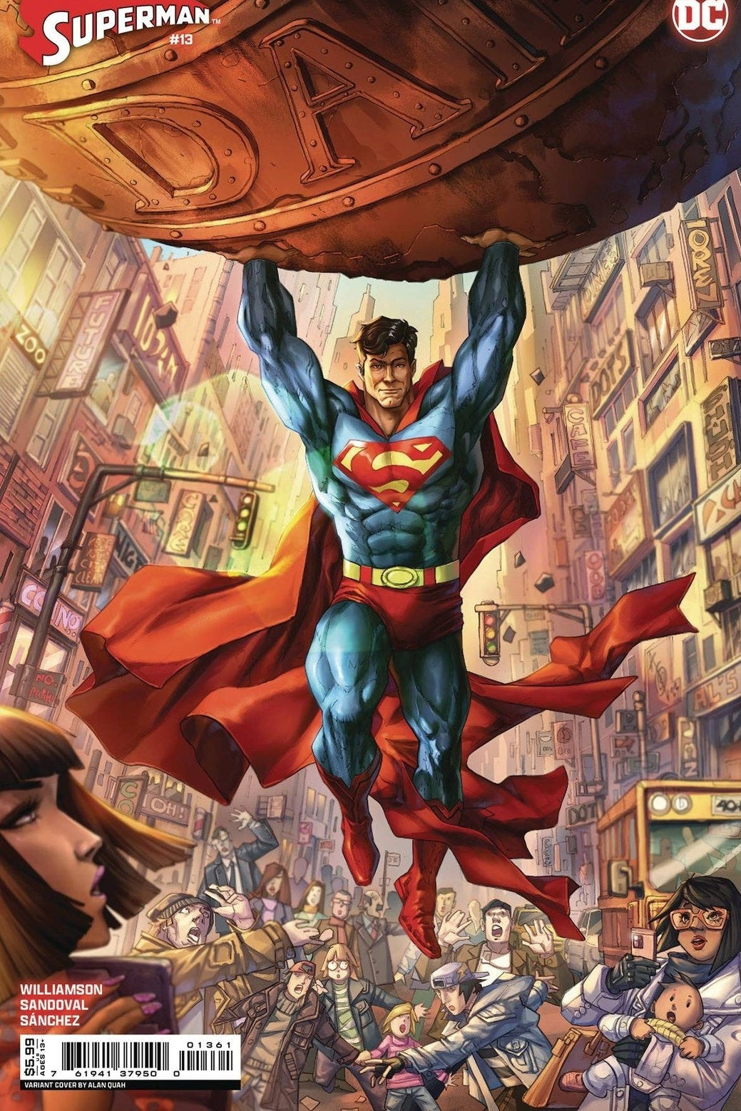 Superman #13 Alan Quah
