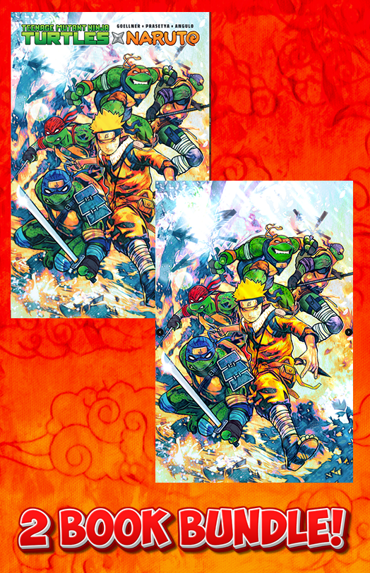 TMNT X Naruto #1 - Camron Johnson Exclusive Cover A & B BUNDLE