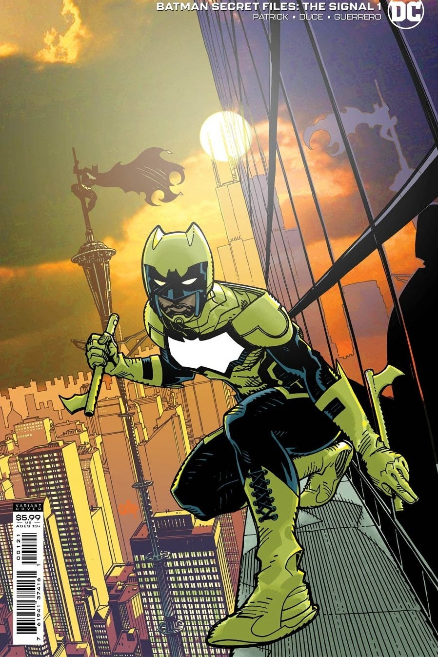 Batman Secret Files: The Signal #1 Variant Cully Hamner