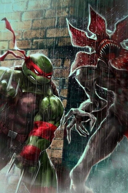 Teenage Mutant Ninja Turtles x Stranger Things #1 Ivan Tao  - Virgin