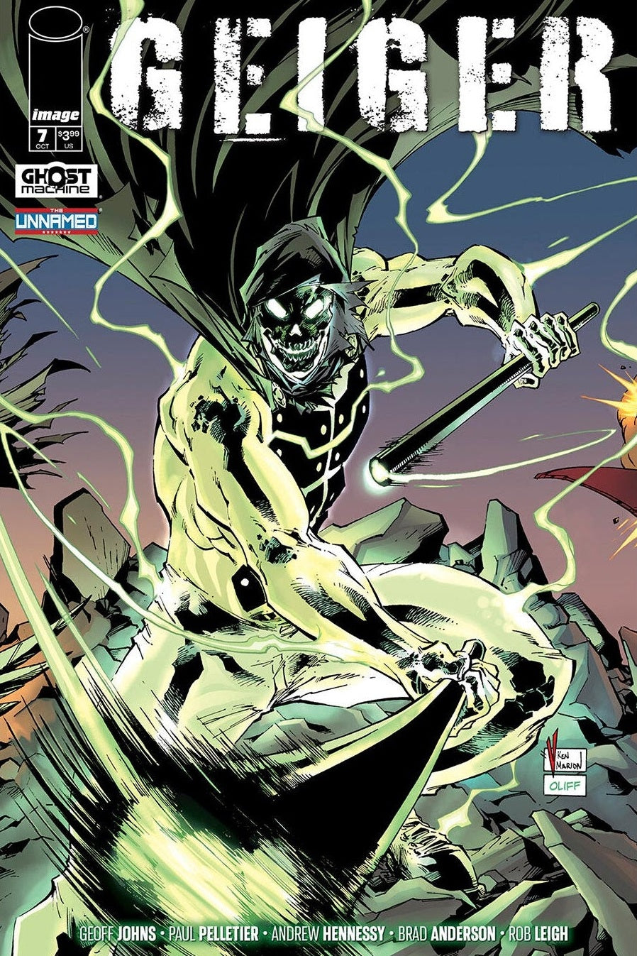 Geiger #7 V Ken Marion & Steve Oliff - Connecting