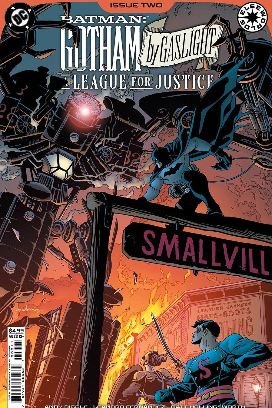 Batman: Gotham by Gaslight - A League For Justice #2 Leandro Fernandez