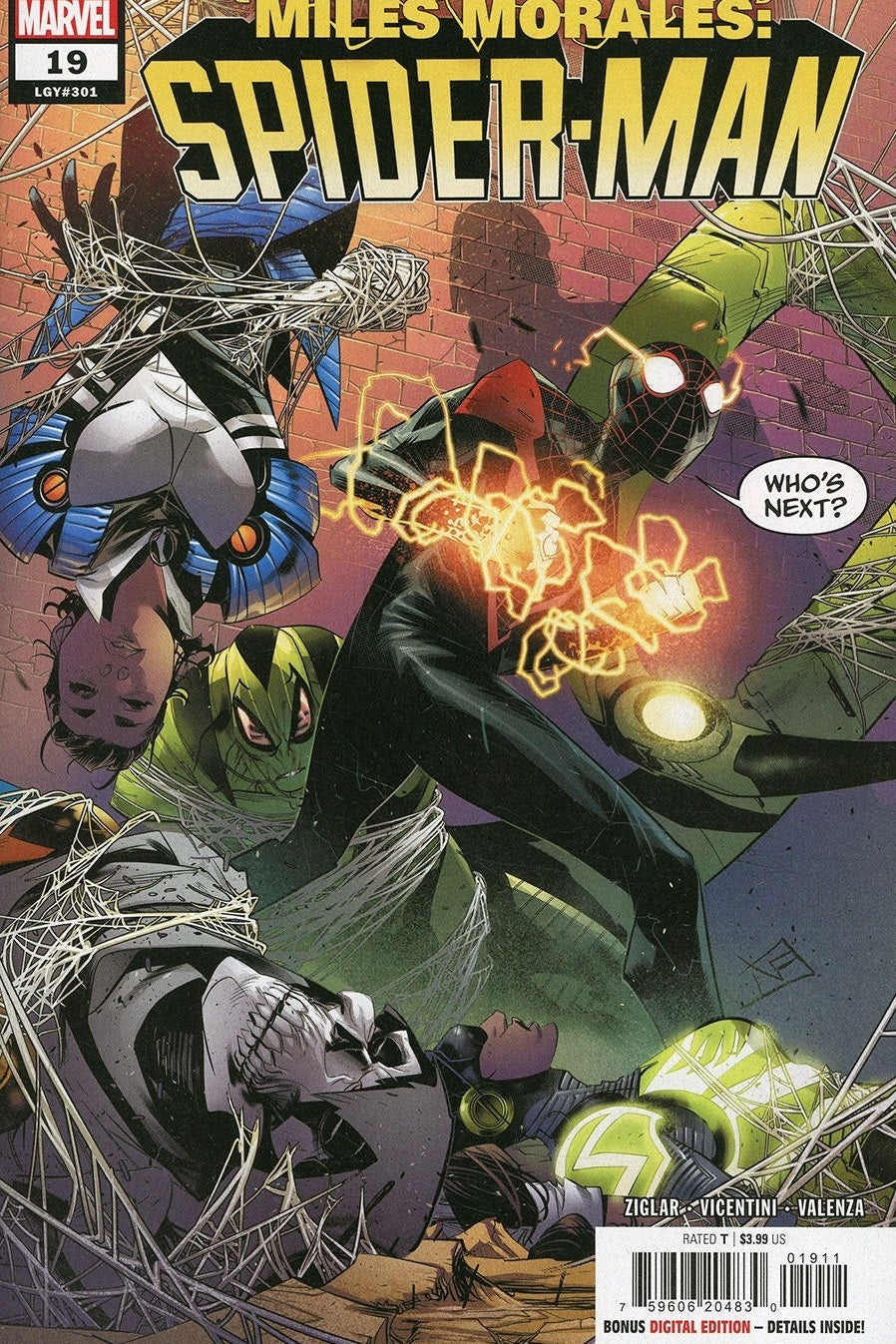 Miles Morales: Spider-Man #19 Federico Vicentini