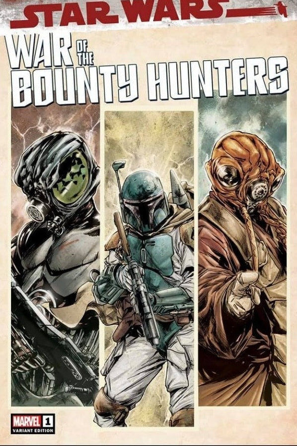 Star Wars: War of the Bounty Hunters #1 Paolo Villanelli - (Limited 1000)