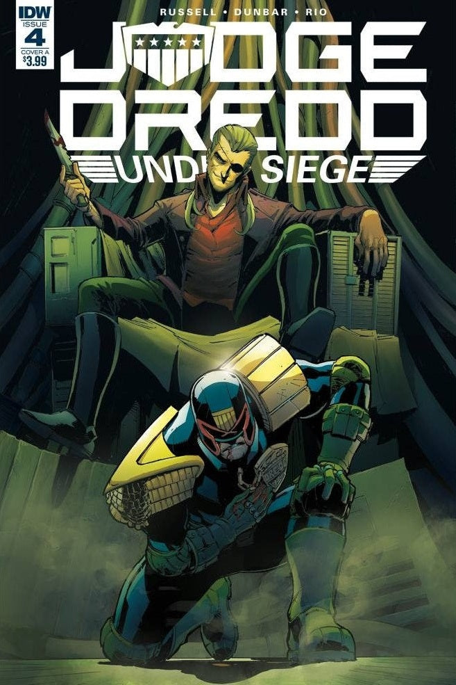 Judge Dredd: Under Siege #4 CVR A DUNBAR
