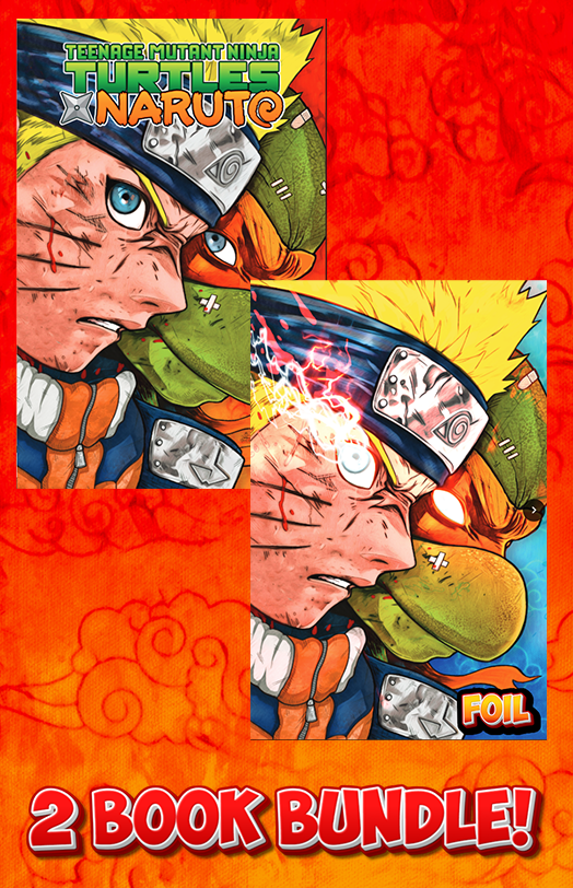 TMNT X Naruto #1 - Camron Johnson Exclusive Cover C & D BUNDLE