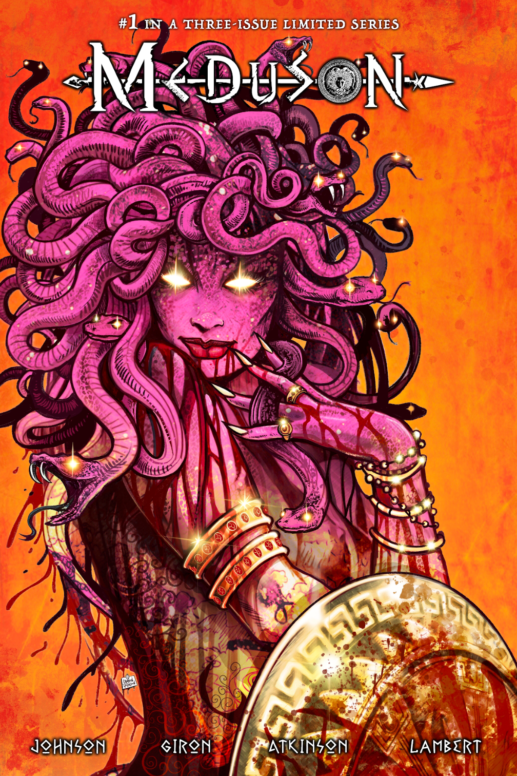 Meduson #1 - Atozretro Exclusive "Medusa" Cover - Trade - (Limited to 100)