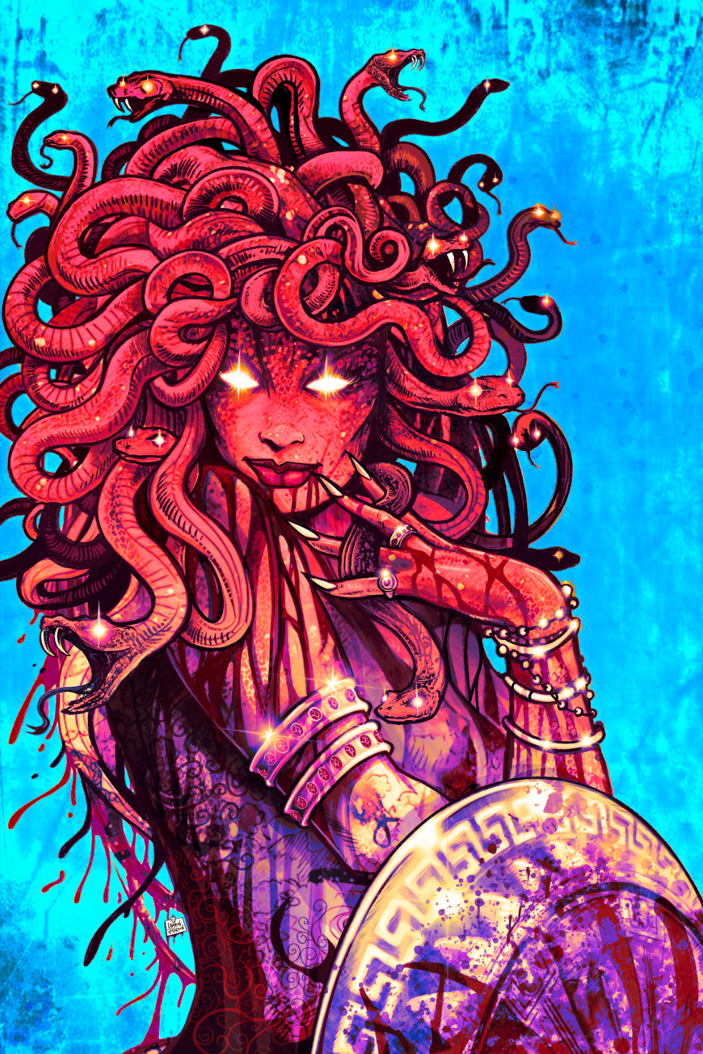 Meduson #1 - Atozretro Exclusive "Medusa" Cover - Trade & Virgin Set (Limited to 100)