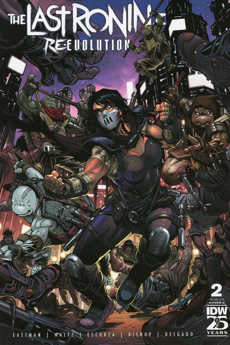 TMNT- The Last Ronin II - Re-Evolution #2 Esau & Isaac Escorza - Cover A