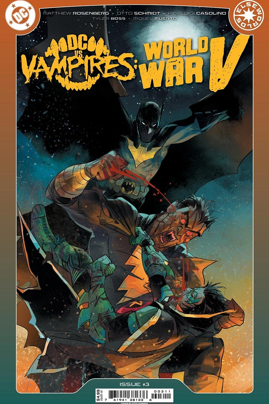 DC vs Vampires: World War V #3 Otto Schmidt