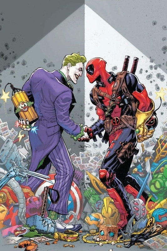 Marvel/DC: Deadpool/Batman #1 Patrick Gleason- Cover C Virgin (Limited 1000