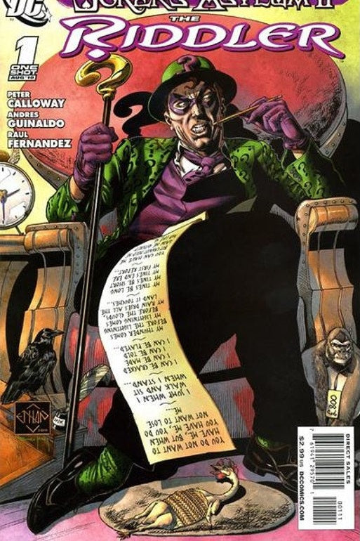 Joker's Asylum II: The Riddler #1