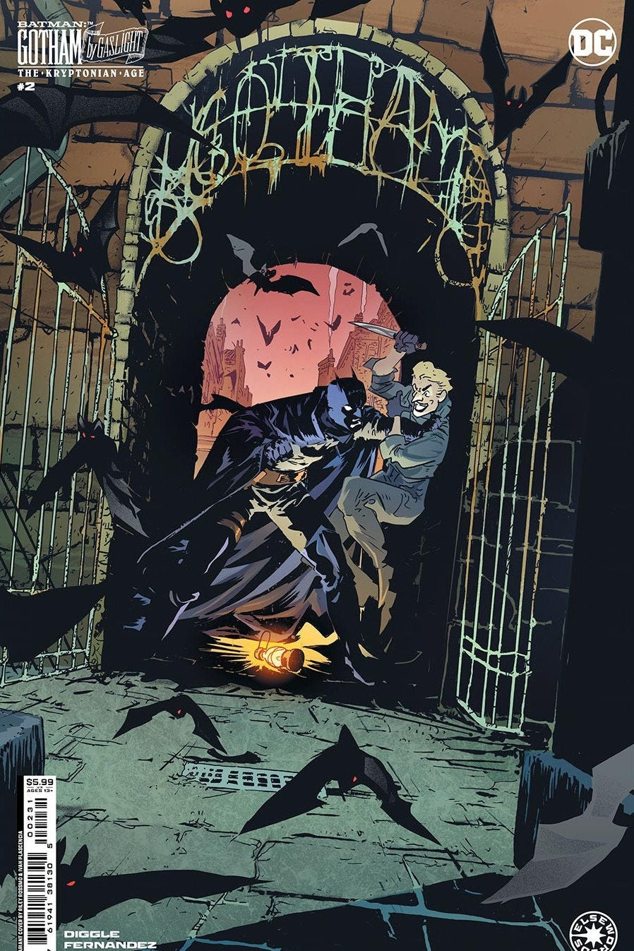 Batman: Gotham by Gaslight - The Kryptonian Age #2 Riley Rossmo