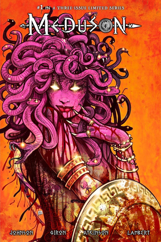 Meduson #1 Camron Johnson - Set ( 2 Books, Trade and Virgin )