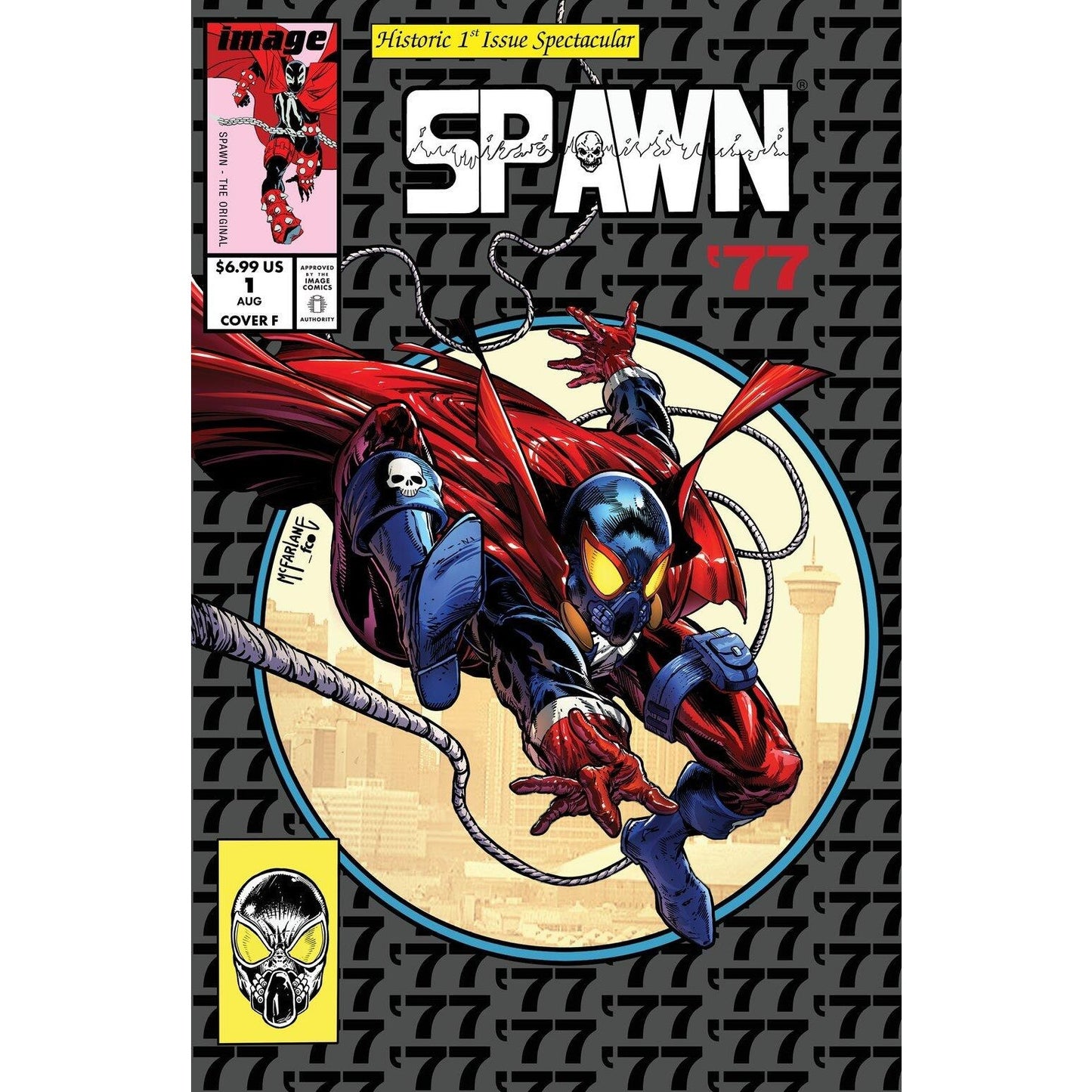 Spawn 77 #1 - Todd McFarlane - Retro Logo (1:25)