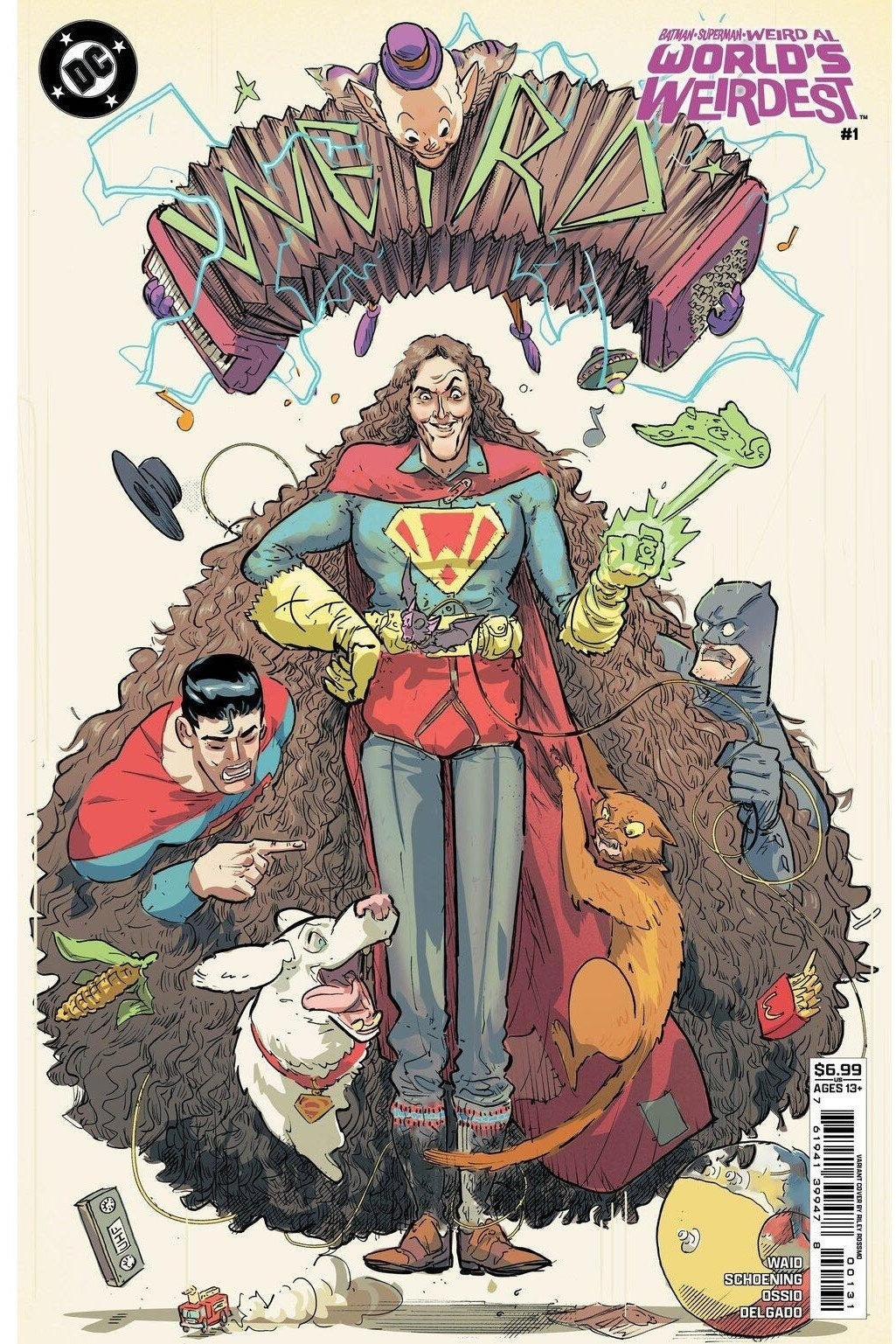 Batman / Superman / Weird Al: World's Weirdest #1 - Riley Rossmo