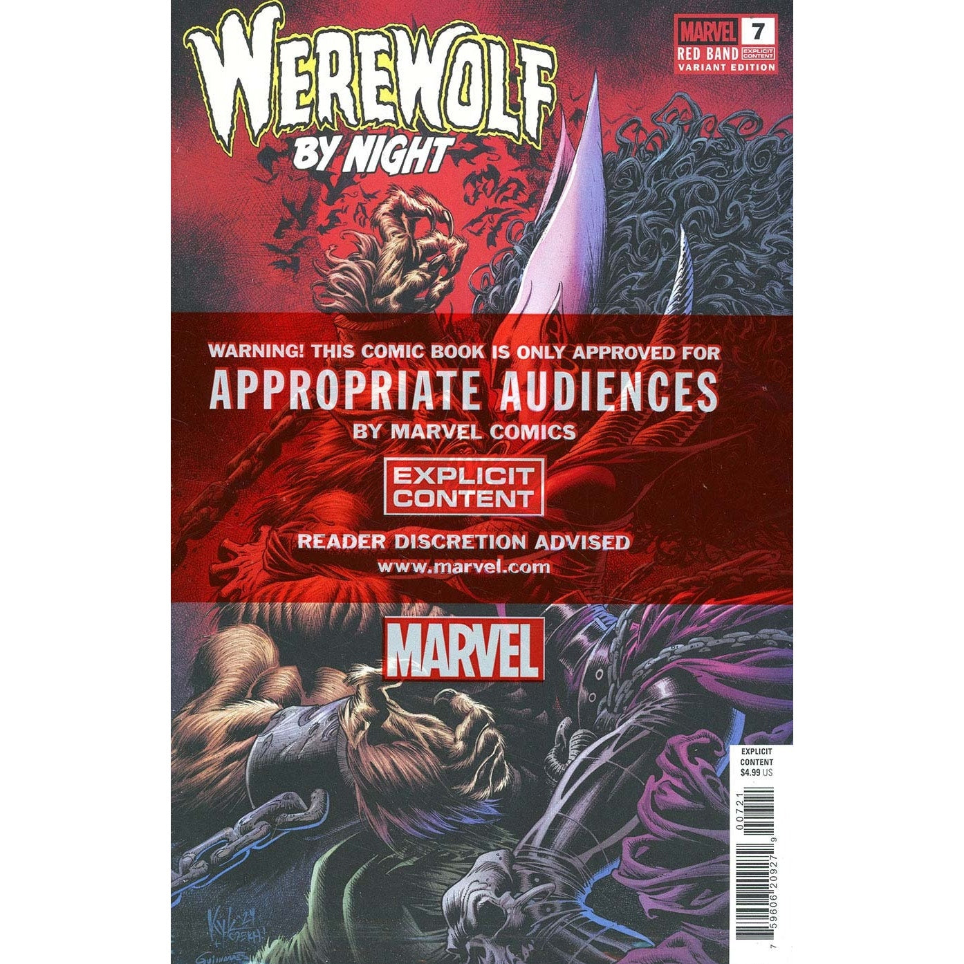 Werewolf By Night: Red Band #7 Kyle Hotz