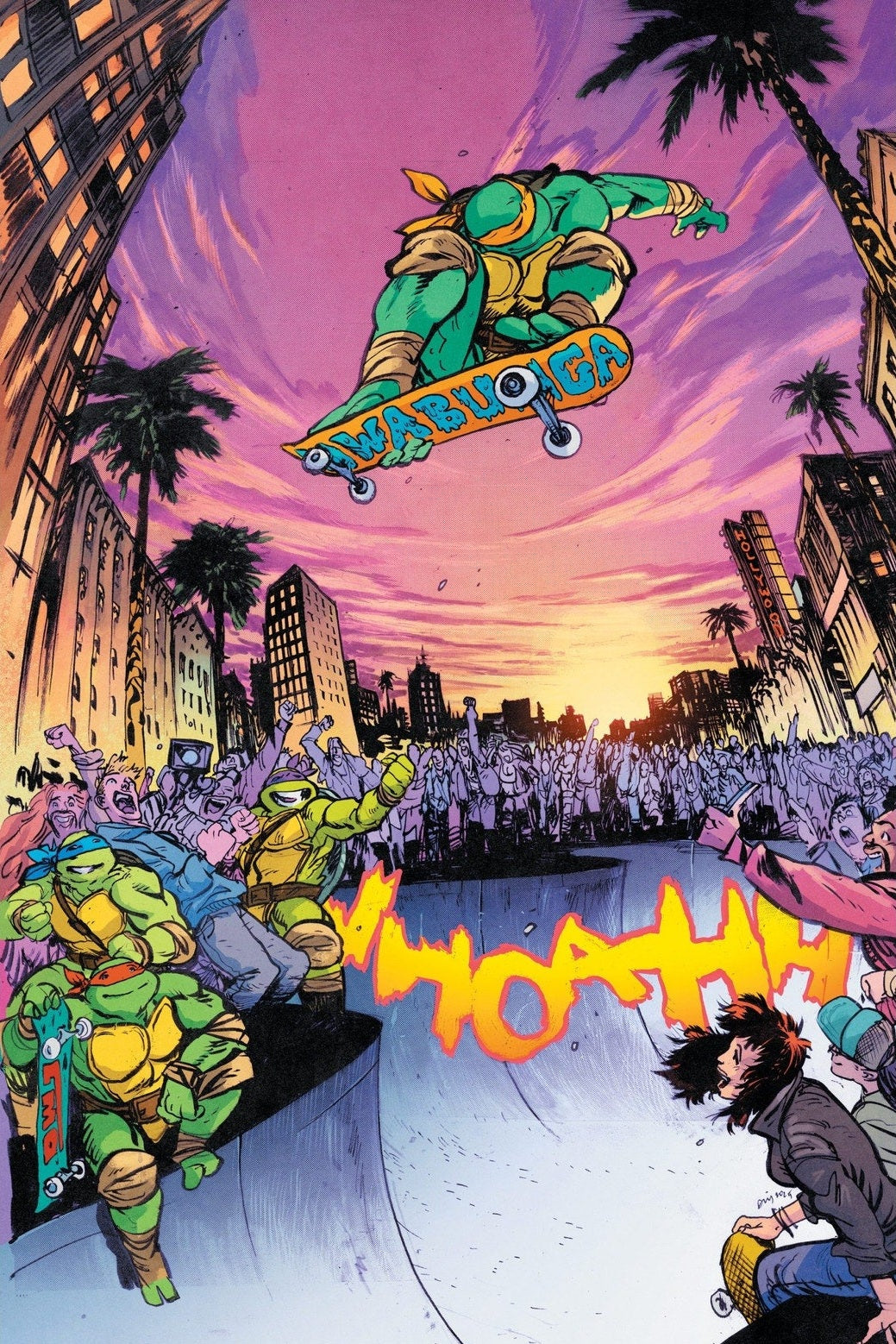 Teenage Mutant Ninja Turtles #13 (Johnson Full Art) 1:75