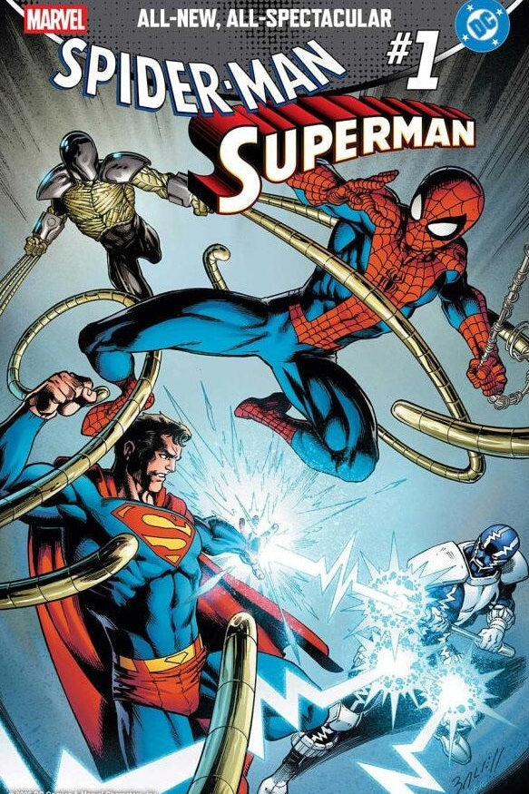 Marvel/DC: Spider-Man/Superman Issue #1 - Mark Bagley - Foil